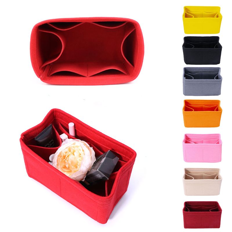 Women Bags Dior - Felt Purse Organizer With Compartments Padded