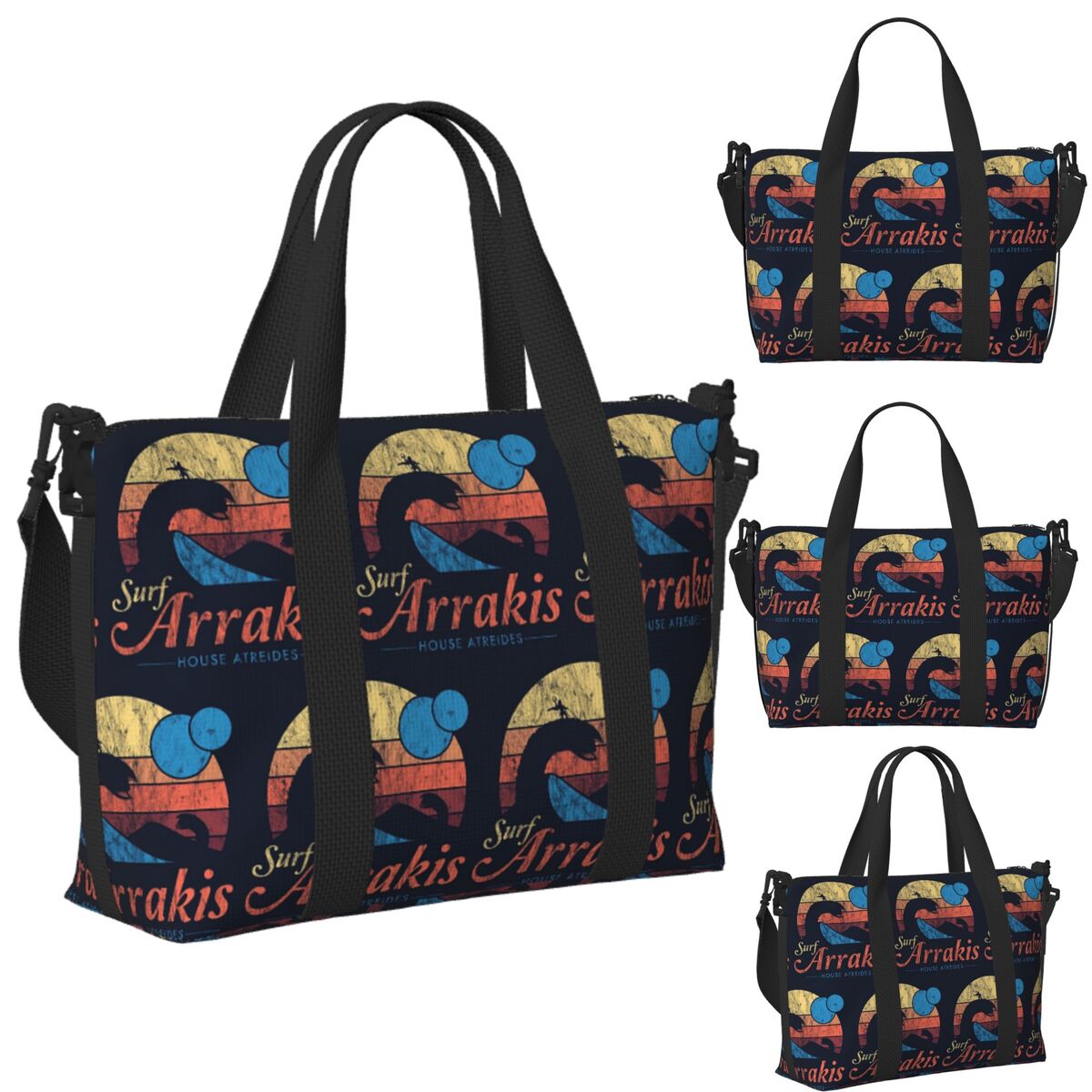 Women Bags Dune - Custom Visit Arrakis Distressed Surf Dune