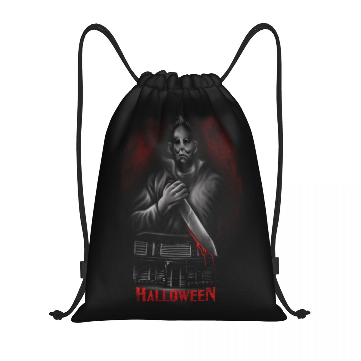 Women Bags Myer - Custom Michael Myers Halloween Drawstring Bags