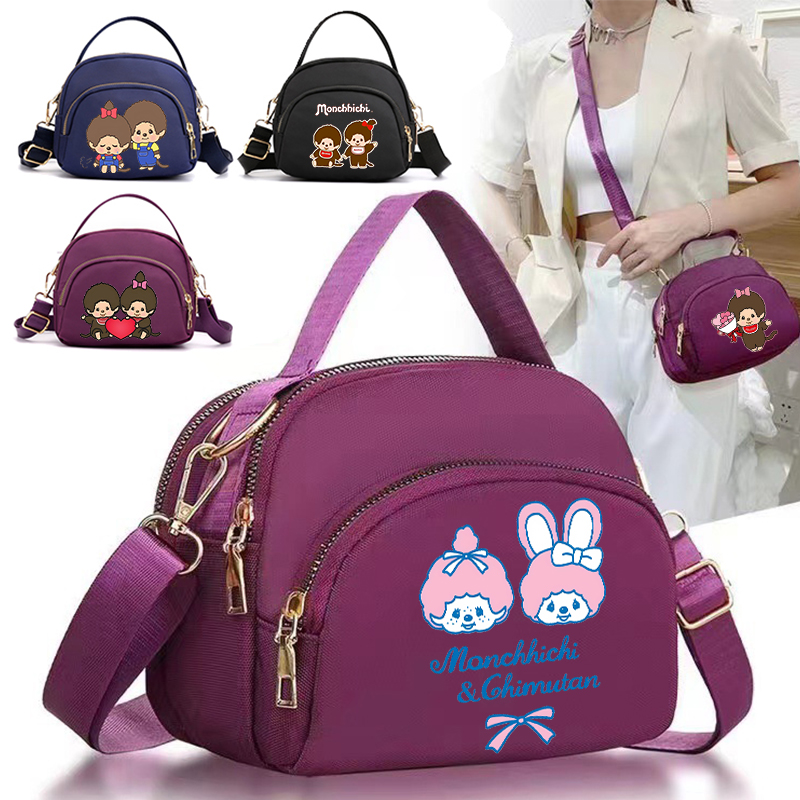 Women Bags Purses - MONCHHICHI Women Crossbody Bags Cartoon Anime