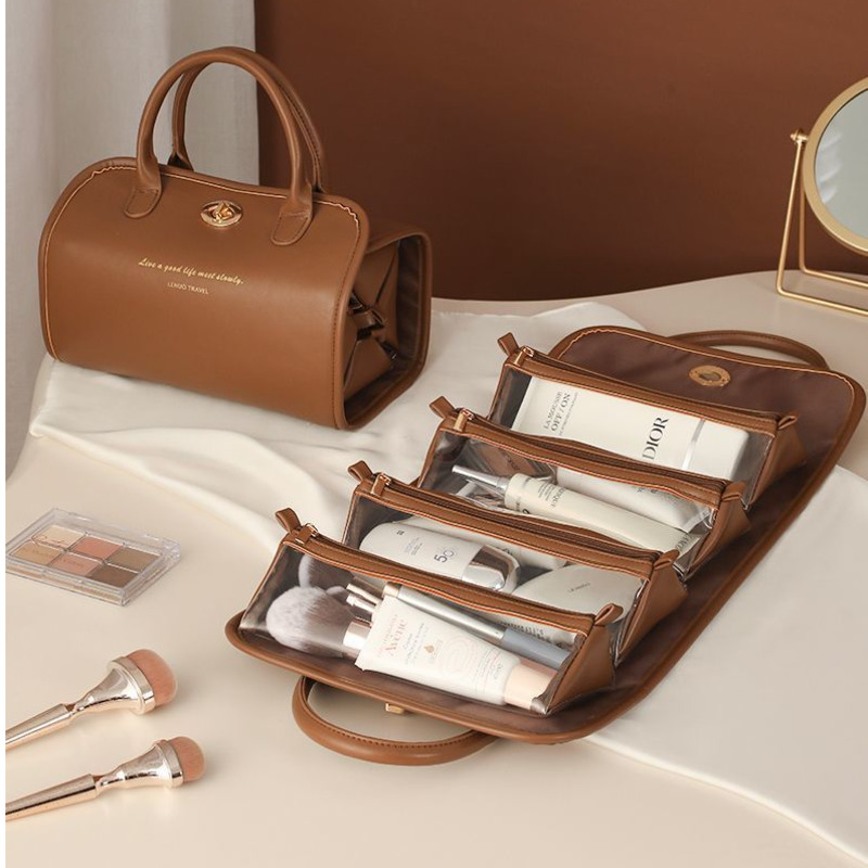 Women Vanity Bags - Four In 1 Makeup Bag Travel