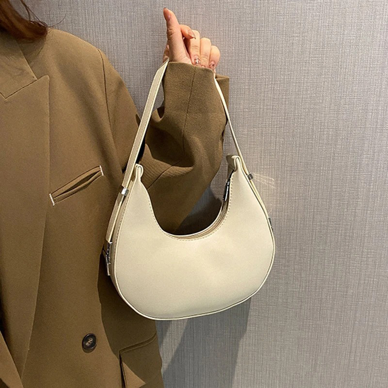 Women Bags With Wallet - Women's Underarm Bag Luxurious PU Leather