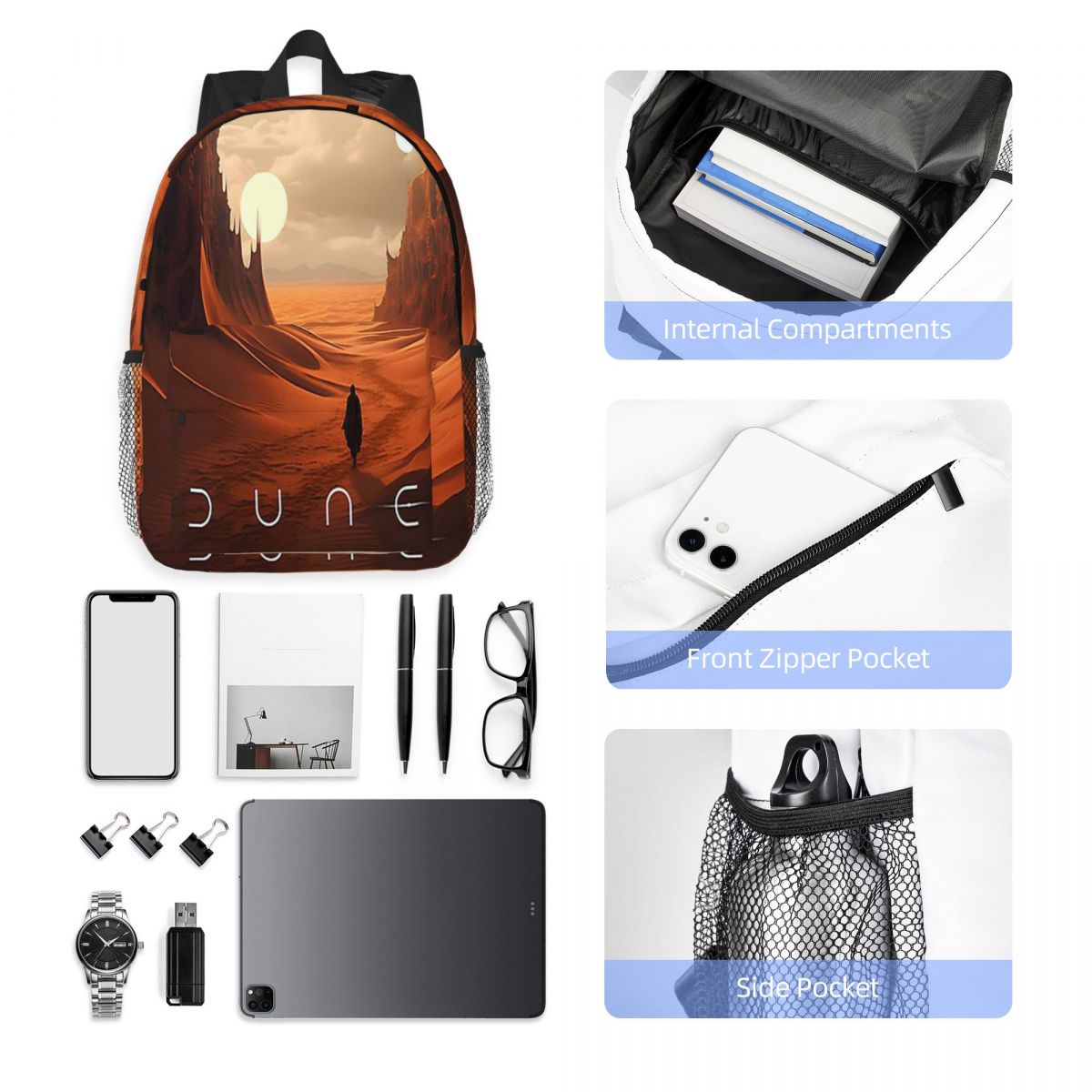 Women Bags Dune - Dune 2020 Fan Art Backpack Hot