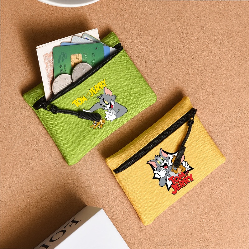 Women Bags With Wallet - Tom and Jerry Mini Purse Cartoon