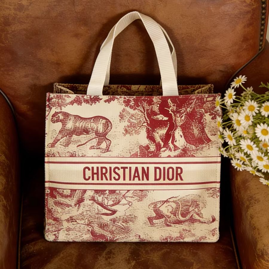 Women Bags Dior - Christian Dior Dior’s bag Red Animal