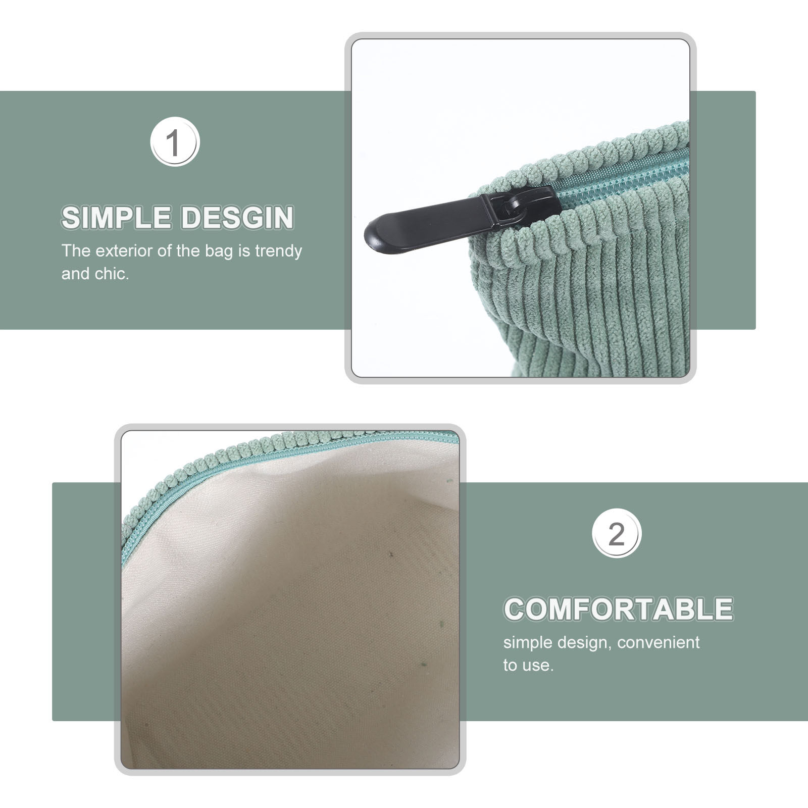 Fashionable Soft Fabric Makeup - Women Vanity Bags review and price