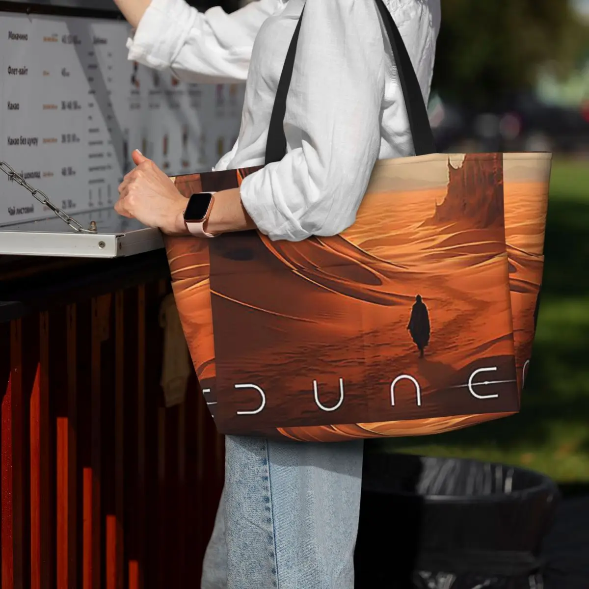 Dune 2020 Fan Art Beach Tote B - Women Bags Dune review and price