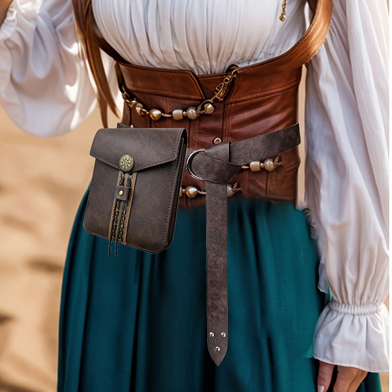 2pcs Medieval Vintage Imitatio - Saddle Bag Leather review and price