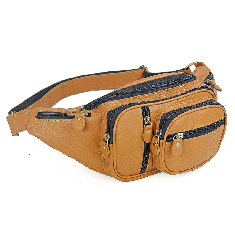 Men Genuine Leather Waist Pack - Saddle Bag Leather review and price