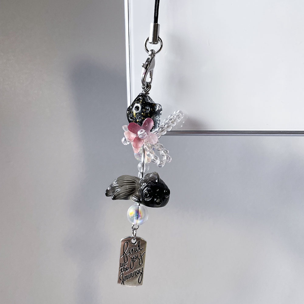 Black Goldfish Phone Charm Cha - Women Bags With Wallet review and price