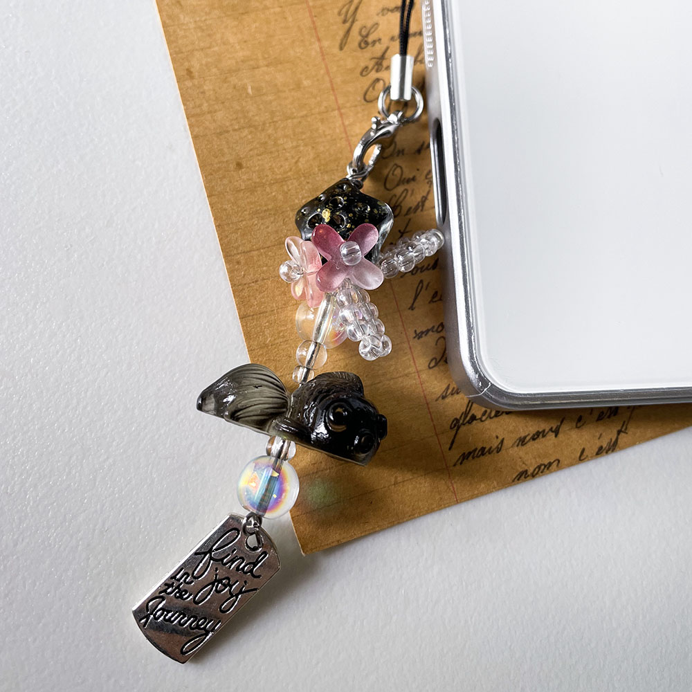 Black Goldfish Phone Charm Cha - Women Bags With Wallet review and price