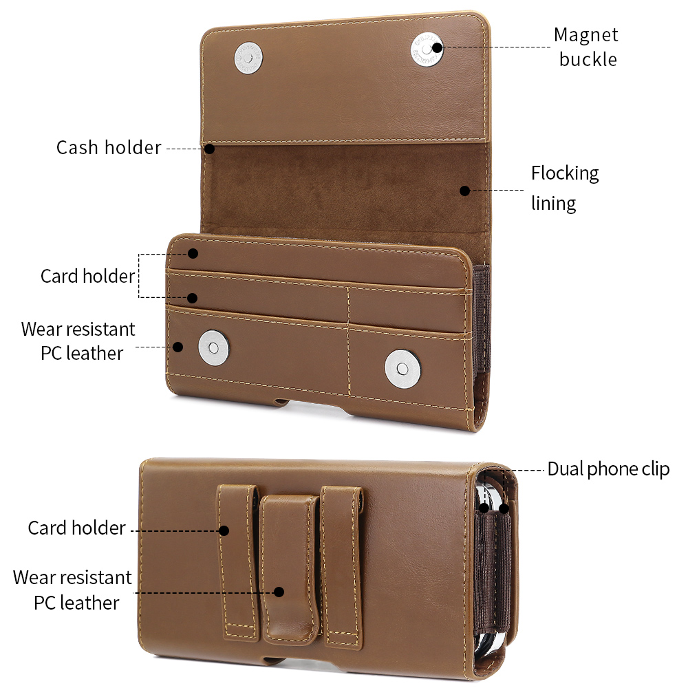 Universal Horizontal PU Leathe - Saddle Bag Leather review and price