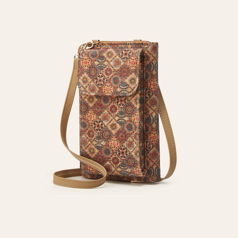 Portable Cork Tree Bark Printe - Women Bags With Wallet review and price