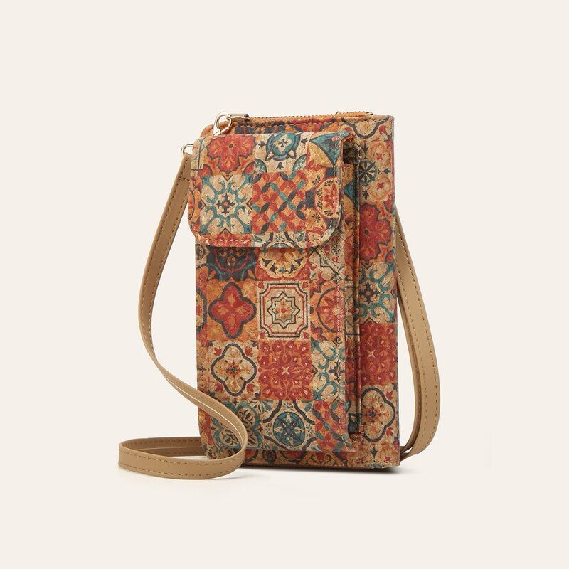 Portable Cork Tree Bark Printe - Women Bags With Wallet review and price