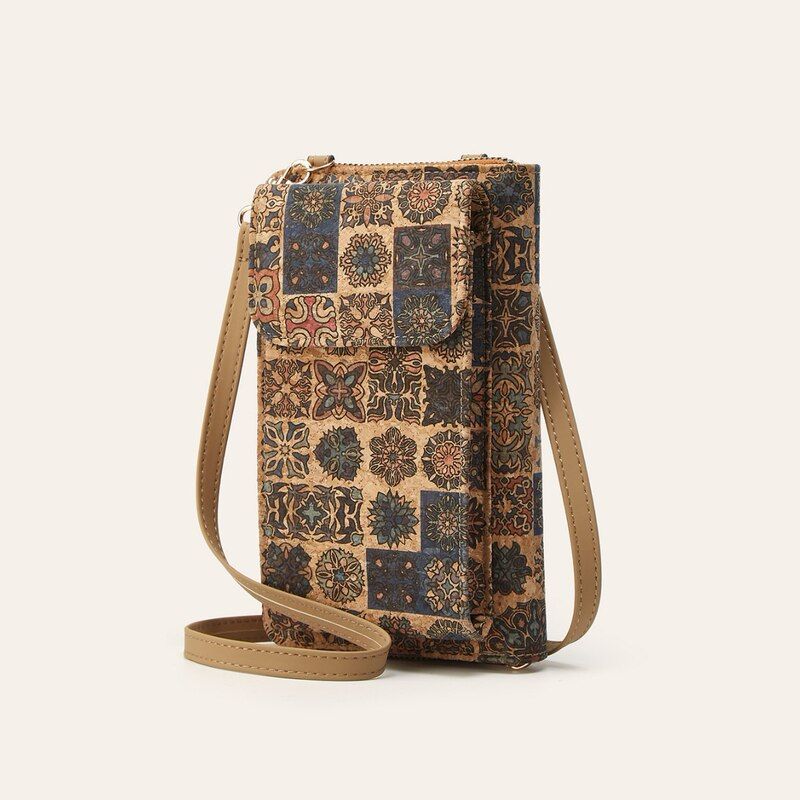 Portable Cork Tree Bark Printe - Women Bags With Wallet review and price