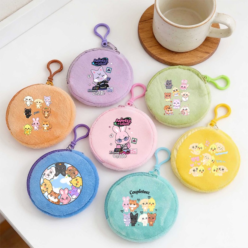 Kpop ATEEZ Idol Coin Purses Ke - Women Bags With Wallet review and price
