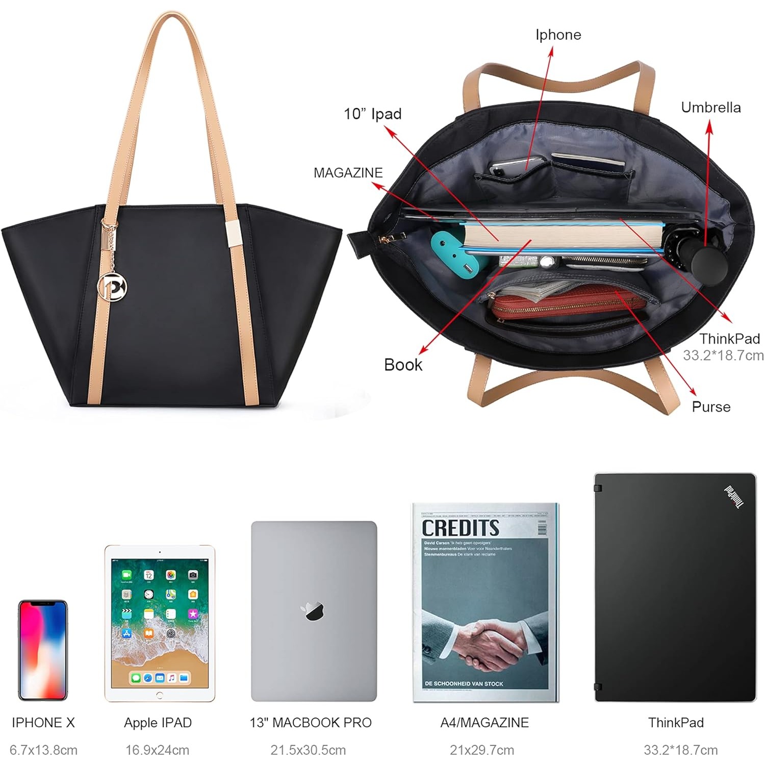 Women Large Capacity Tote Bag  - Women'S Best Bags For Work review and price