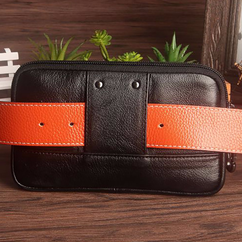Men Clutch Waist Pack Bag Cell - Saddle Bag Leather review and price