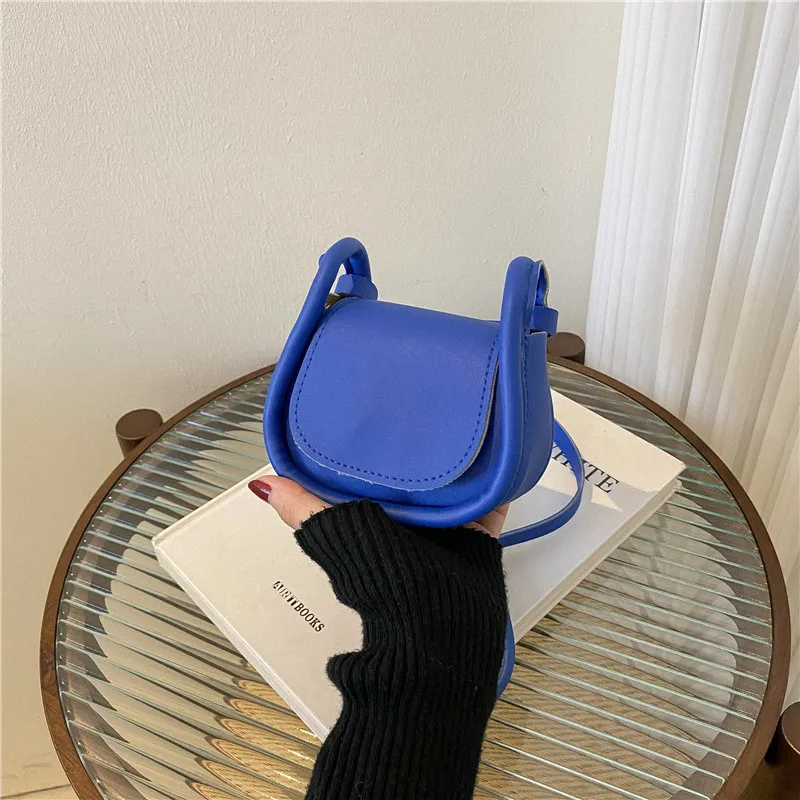 Candy Color Fashion PU Leather - Saddle Bag Leather review and price
