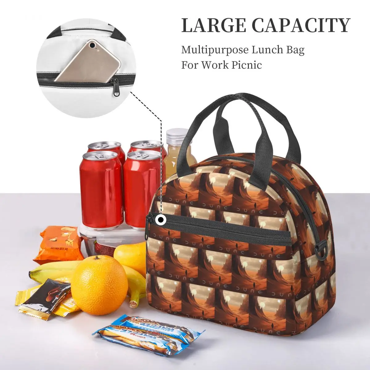 Dune 2020 Fan Art Insulated Lu - Women Bags Dune review and price