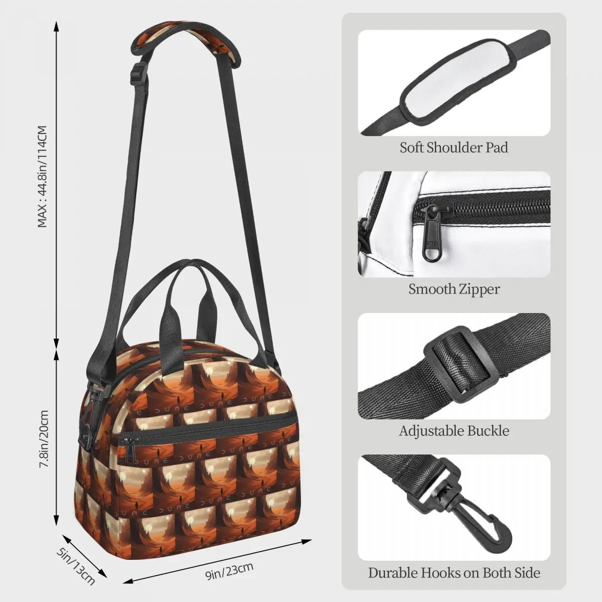 Dune 2020 Fan Art Insulated Lu - Women Bags Dune review and price