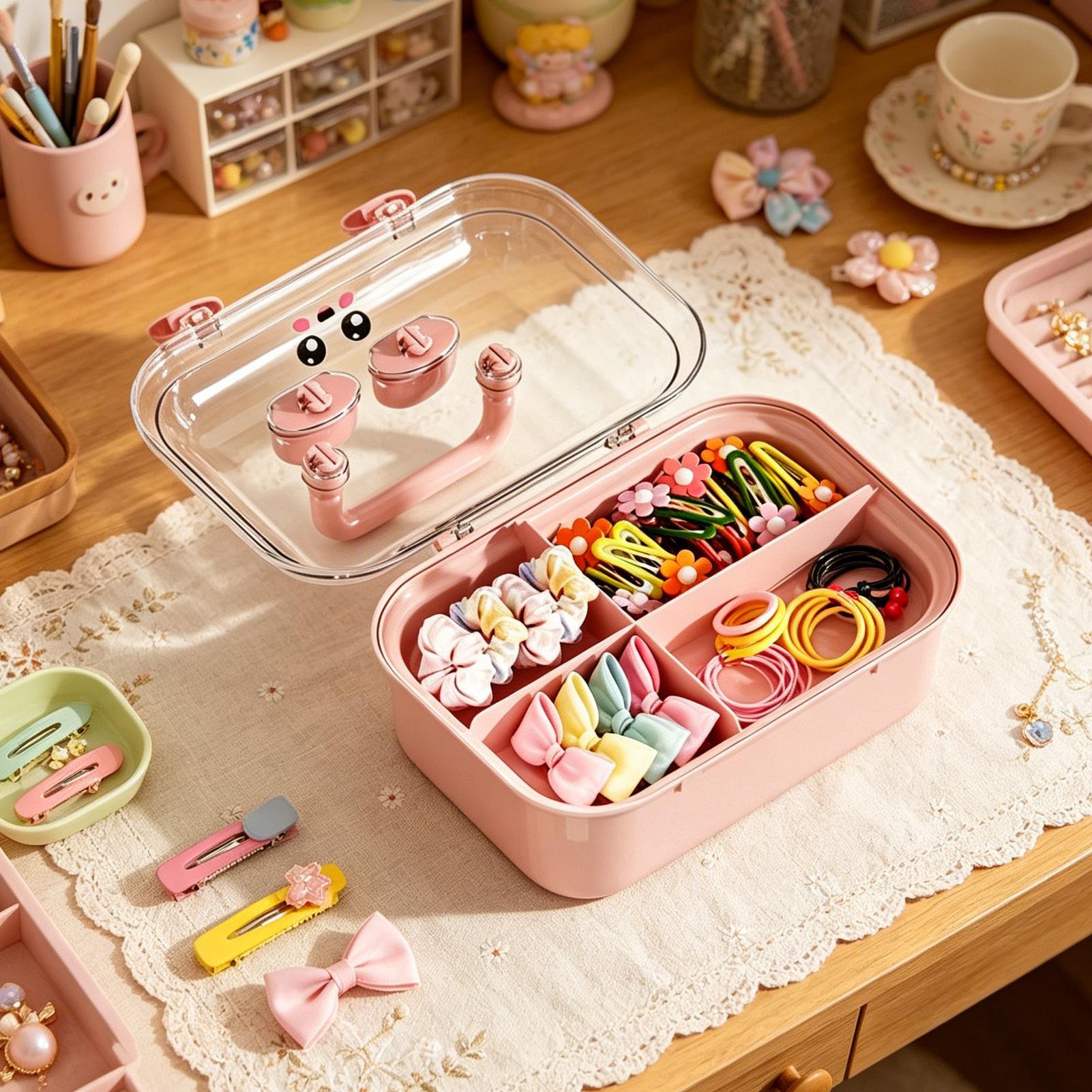 Box Hair Clip Storage Box Orga - Women Vanity Bags review and price