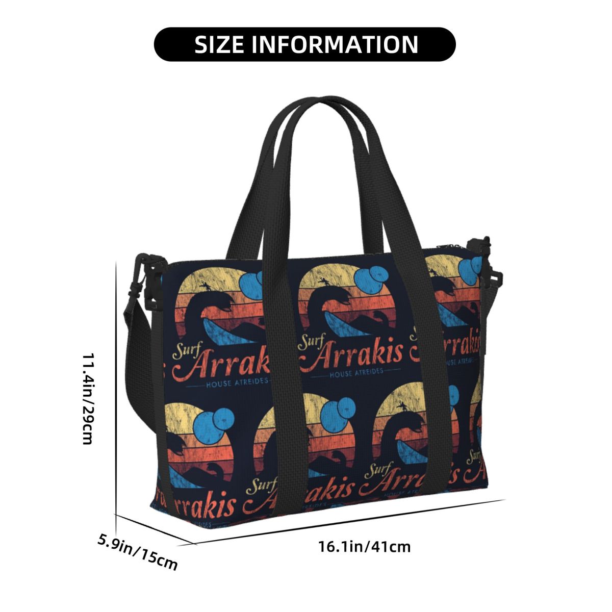 Custom Visit Arrakis Distresse - Women Bags Dune review and price