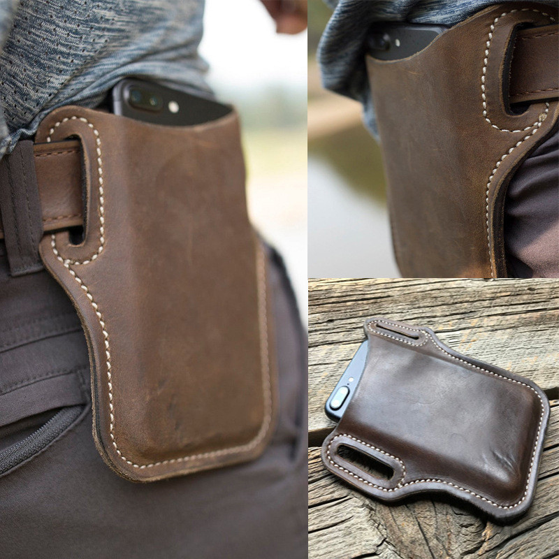 Multipurpose Sports Waist Pack - Saddle Bag Leather review and price