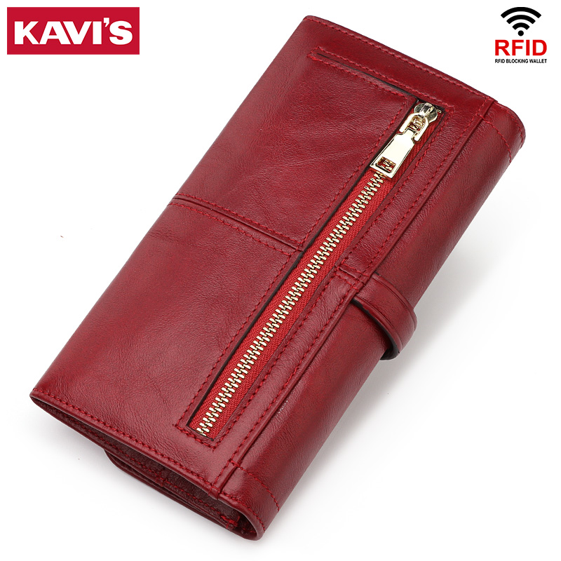 KAVIS Wallets for Women Genuin - Women Bags Price review and price