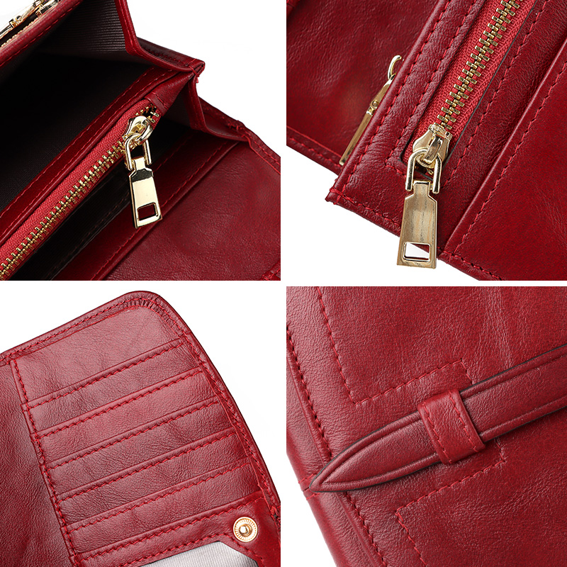 KAVIS Wallets for Women Genuin - Women Bags Price review and price
