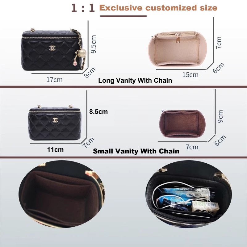 Felt Insert Bag Organizer for  - Women Vanity Bags review and price