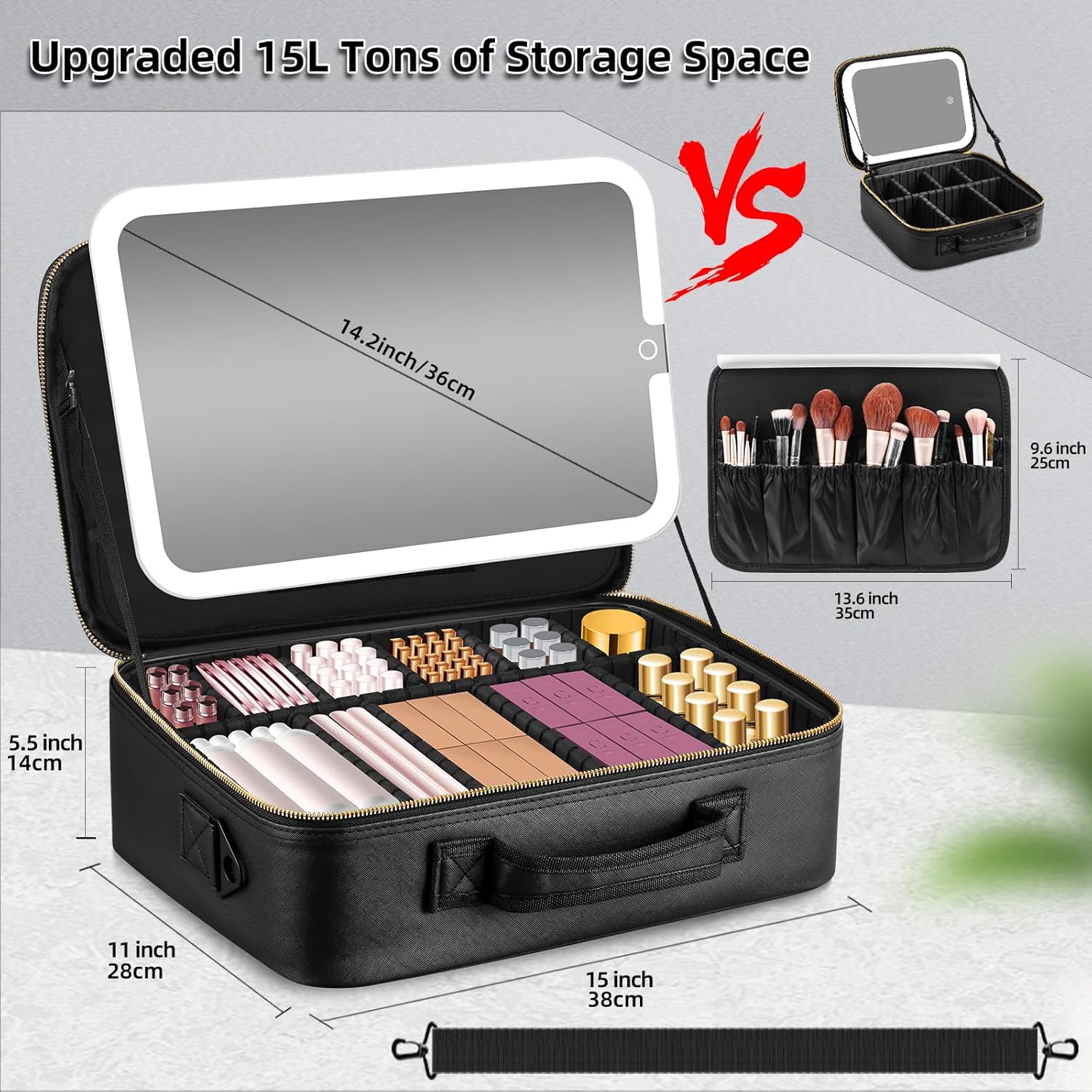 Portable Travel Makeup Bag Wit - Women Vanity Bags review and price
