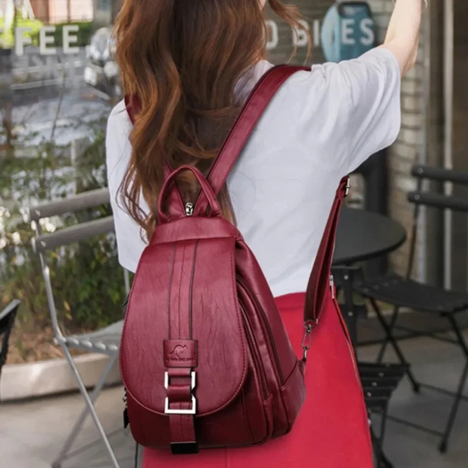 Multifunctional Women Leather  - Women'S Kangaroo Bags review and price