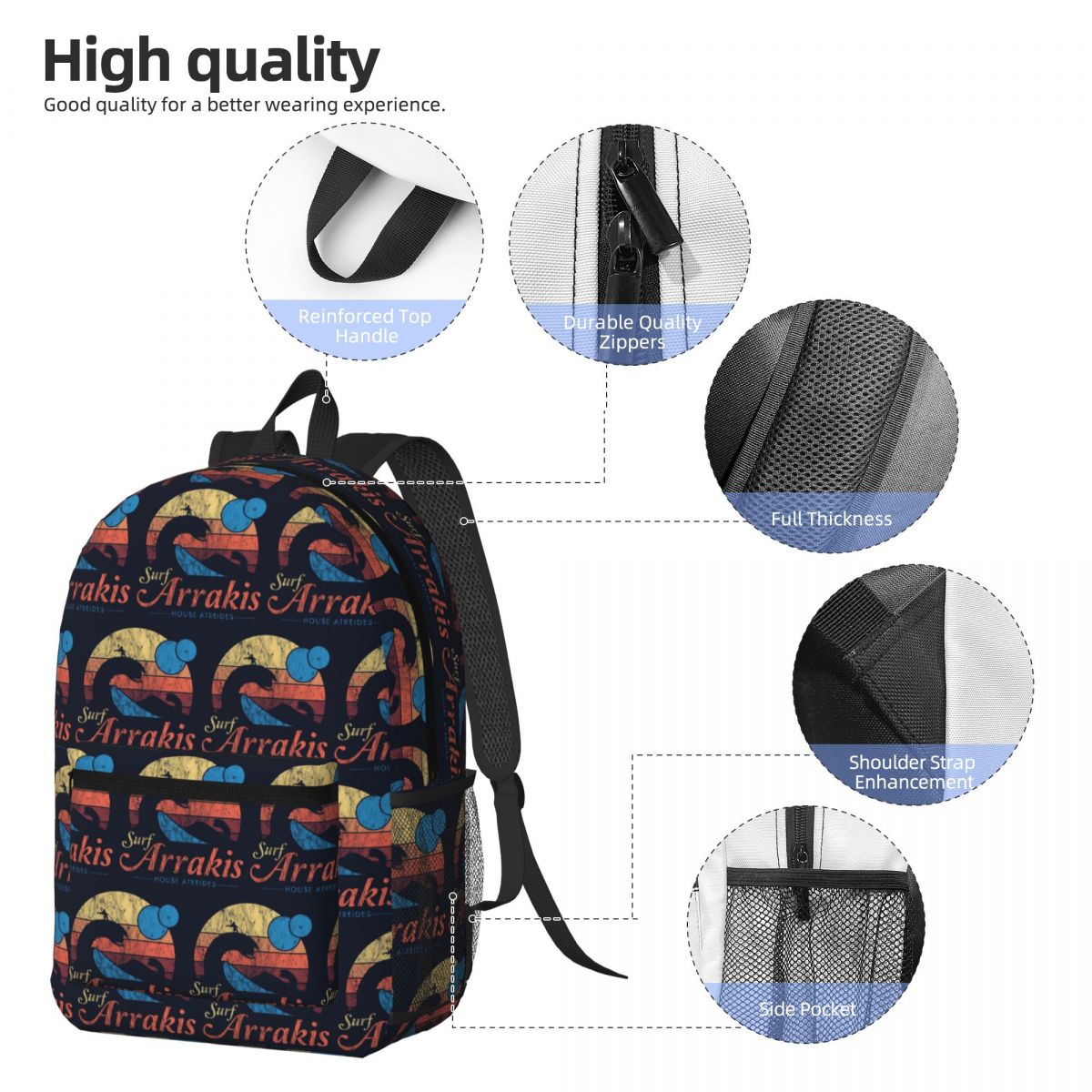 Visit Arrakis Distressed Surf  - Women Bags Dune review and price