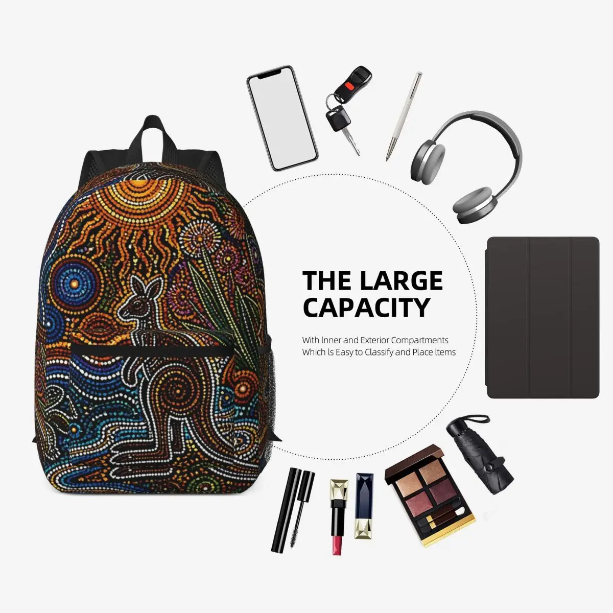 Aboriginal Kangaroo Abstract A - Women'S Kangaroo Bags review and price