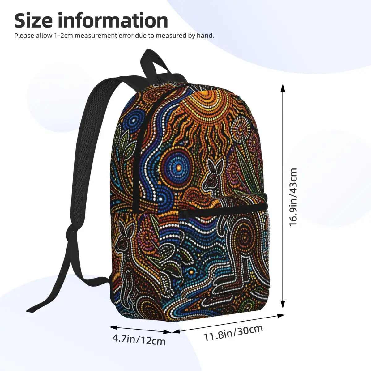 Aboriginal Kangaroo Abstract A - Women'S Kangaroo Bags review and price