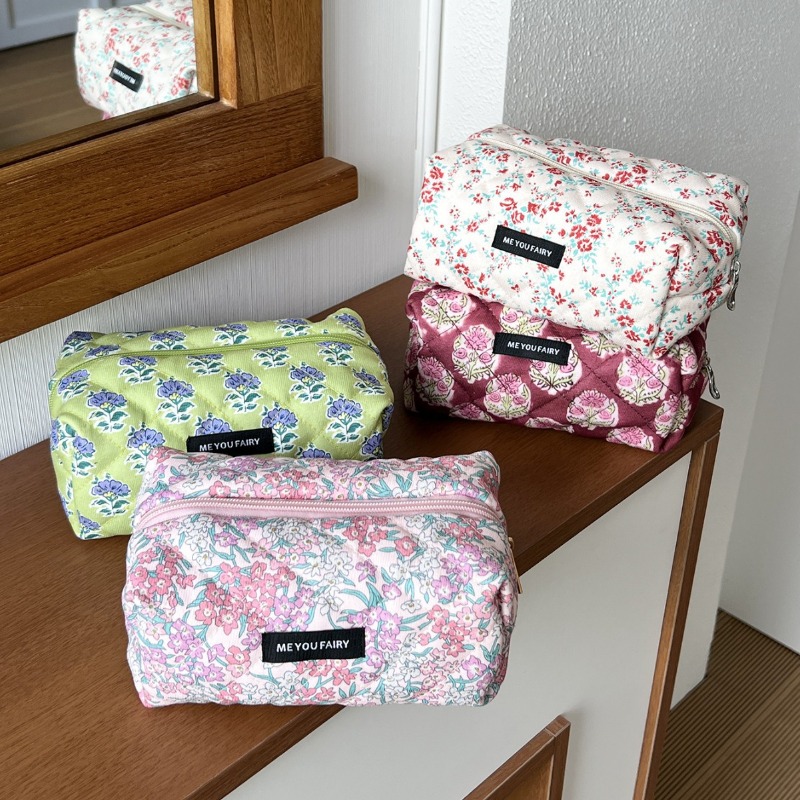 2025 Vintage Floral Vanity Cas - Women Vanity Bags review and price