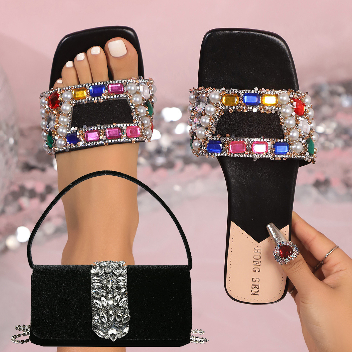 Colorful Flat Slippers For Wom - Women Bags 2026 review and price
