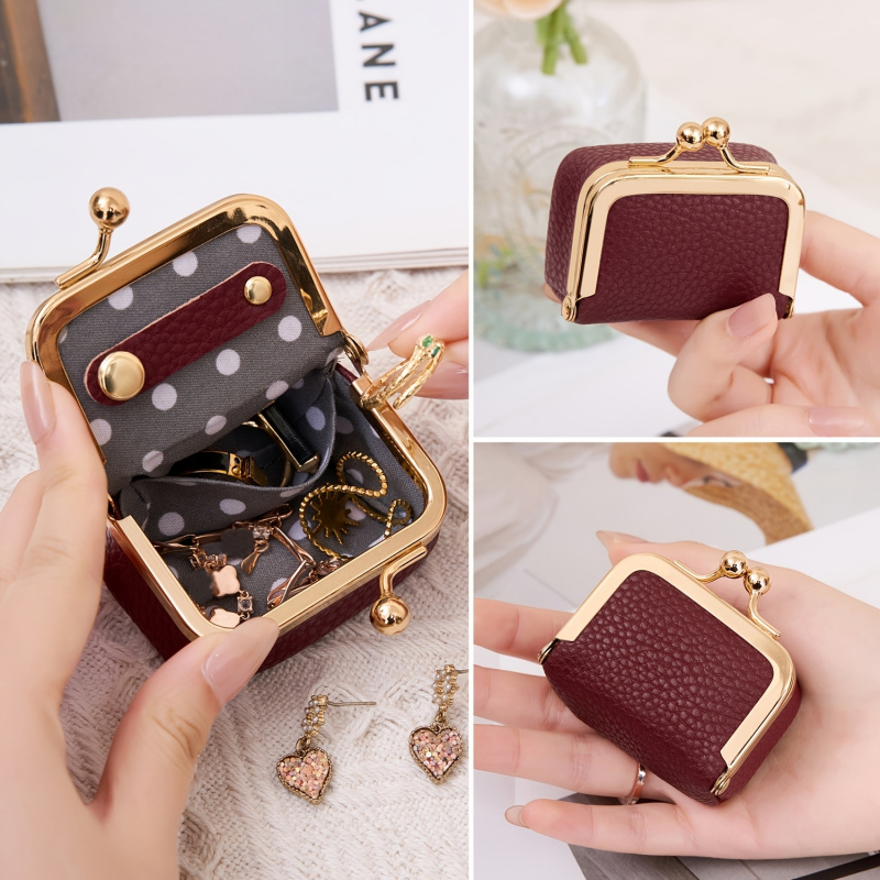 Mini Leather Coin Purse – with - Women Bags With Wallet review and price