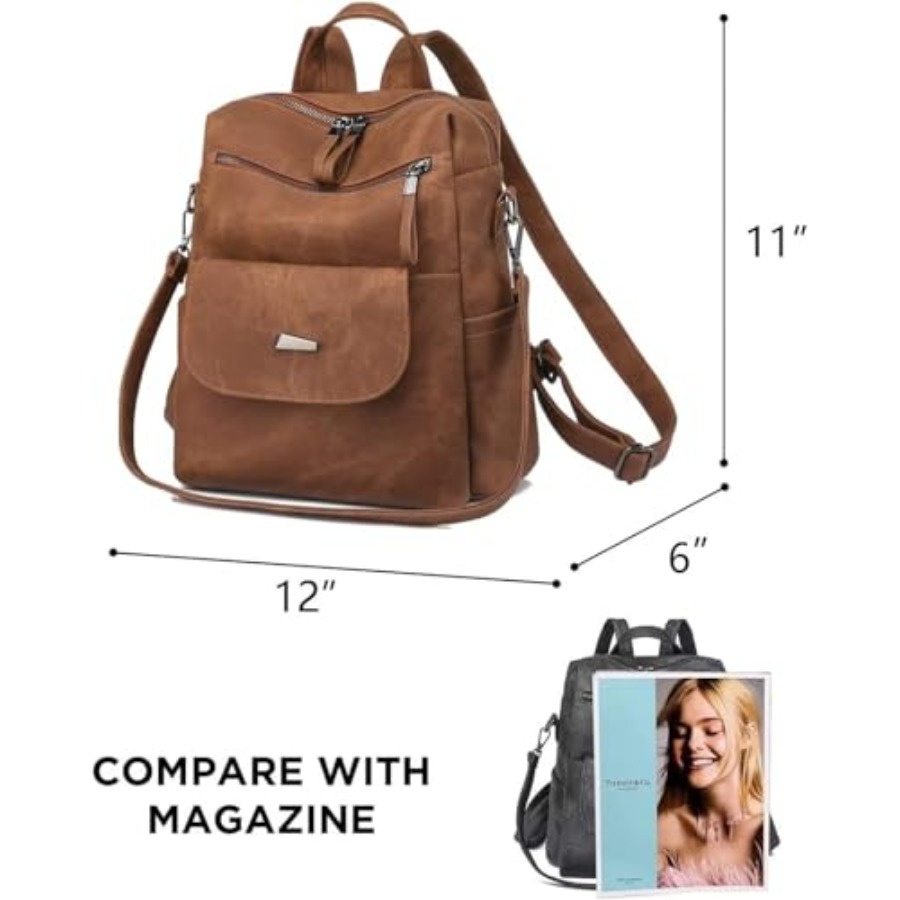 PU Leather Backpack Purse for  - Women Bags Purses review and price